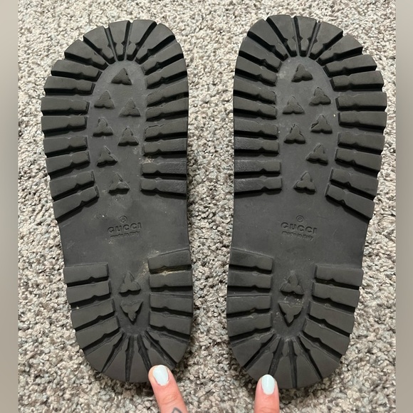 Gucci Men Slides with Red and Green Stripes - Picture 11 of 16